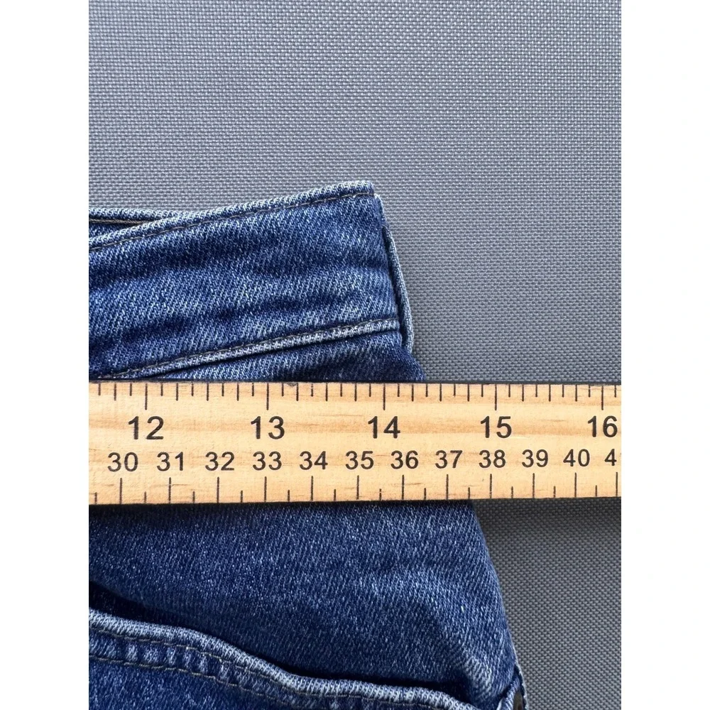 Lee Capri Jeans Womens‎ Blue High Rise Straight Leg Cropped Denim 10M 29W